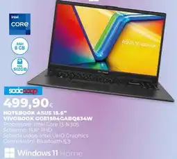 Extracoop NOTEBOOK ASUS 15.6" VIVOBOK GOE1504GABQ834W offerta