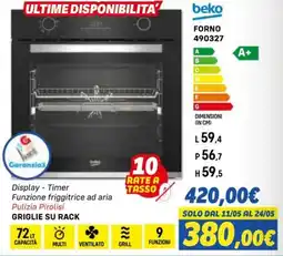 Orizzonte Forno Beko offerta