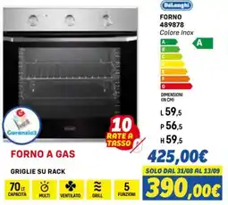 Orizzonte DeLonghi FORNO 489878 offerta