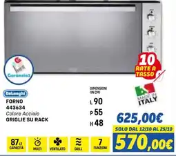 Orizzonte DeLonghi FORNO 443634 offerta