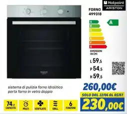 Orizzonte Forno Hotpoint Ariston offerta