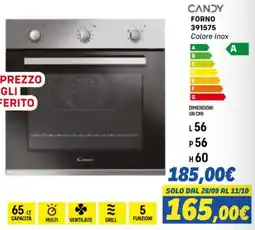 Orizzonte CANDY Forno 391575 offerta