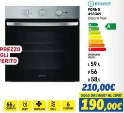 Orizzonte Forno Indesit offerta