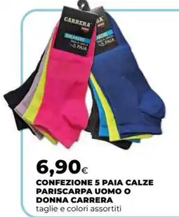 Extracoop Calze pariscarpa Carrera offerta