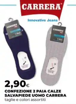 Extracoop Calze salvapiede uomo Carrera offerta