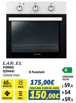 Orizzonte LAR.EL FORNO 529441 offerta