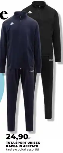 Extracoop TUTA SPORT UNISEX KAPPA IN ACETATO offerta