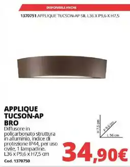 Brico Io APPLIQUE TUCSON-AP BRO offerta