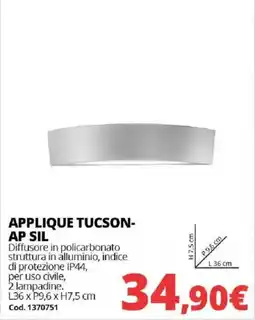 Brico Io APPLIQUE TUCSON-AP SIL offerta