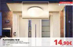 Brico Io PLAFONIERA 18 W offerta