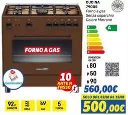 Orizzonte Forno a gas offerta