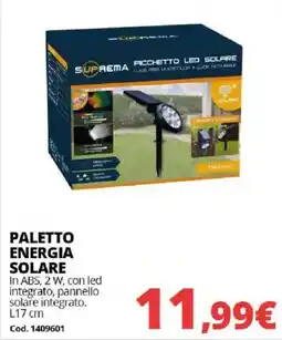 Brico Io Suprema Picchetto LED Solare offerta
