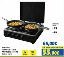 Orizzonte STAYLUX PIANO COTTURA APPOGGIO 517503 offerta