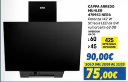 Orizzonte Cappa Arredo Muhler offerta