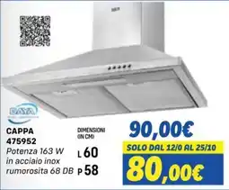 Orizzonte DAYA Cappa offerta