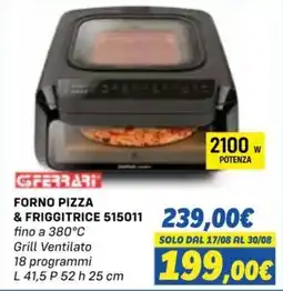 Orizzonte GFerrari FORNO PIZZA & FRIGGITRICE 515011 offerta