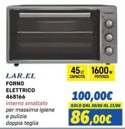 Orizzonte LAR.EL FORNO ELETTRICO offerta