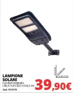 Brico Io LAMPIONE SOLARE offerta