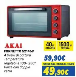 Orizzonte AKAI FORNETTO 521469 offerta