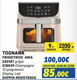 Orizzonte TOGNANA FRIGGITRICE ARIA offerta