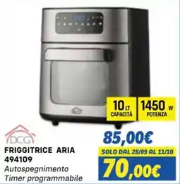Orizzonte DCG FRIGGITRICE ARIA 494109 offerta
