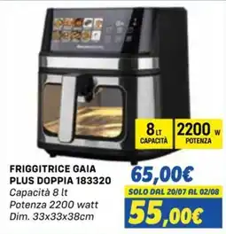 Orizzonte FRIGGITRICE GAIA PLUS DOPPIA offerta