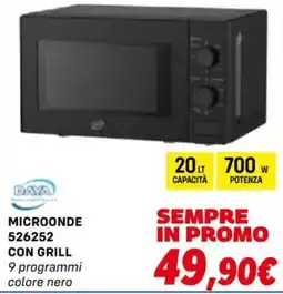 Orizzonte DAYA MICROONDE offerta