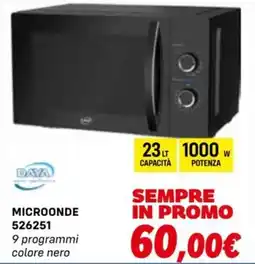 Orizzonte MICROONDE DAYA offerta