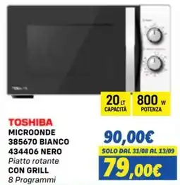 Orizzonte TOSHIBA MICROONDE offerta