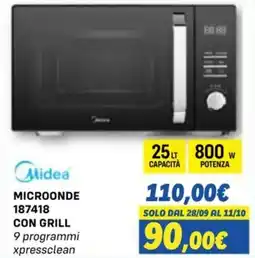 Orizzonte Midea MICROONDE 187418 offerta