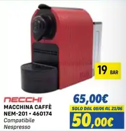 Orizzonte NECCHI MACCHINA CAFFÈ offerta
