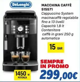 MACCHINA CAFFÈ DeLonghi