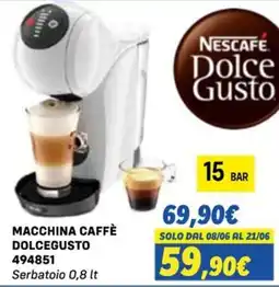 Orizzonte MACCHINA CAFFÈ DOLCEGUSTO offerta