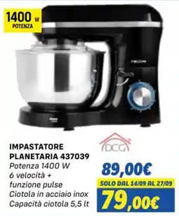 Orizzonte IMPASTATORE PLANETARIA 437039 offerta