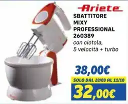 Orizzonte Ariete SBATTITORE MIXY PROFESSIONAL offerta