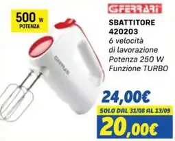 Orizzonte SBATTITORE GFERRARI offerta