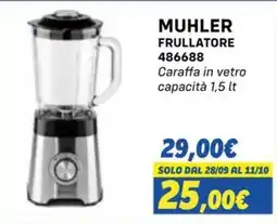 Orizzonte MUHLER FRULLATORE offerta