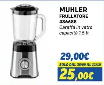 MUHLER FRULLATORE