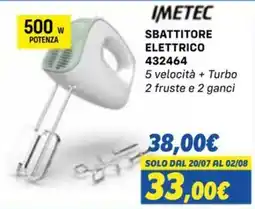 Orizzonte IMETEC SBATTITORE ELETTRICO offerta