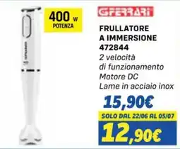 Orizzonte Ferrari Frullatore a immersione offerta
