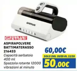 Orizzonte G Ferrari Aspirapolvere Battimaterasso offerta