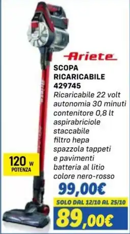 Orizzonte Ariete SCOPA RICARICABILE offerta