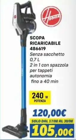 Orizzonte SCOPA RICARICABILE HOVER offerta