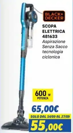 Orizzonte BLACK+DECKER SCOPA ELETTRICA offerta
