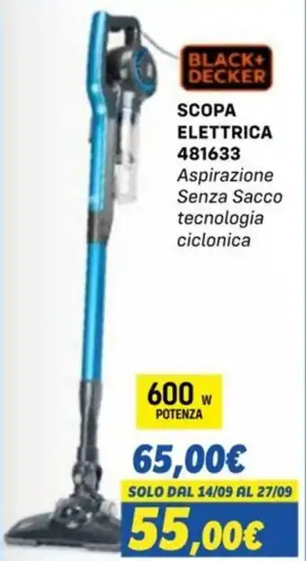 BLACK+DECKER SCOPA ELETTRICA