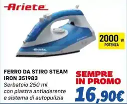 Orizzonte Ariete Ferro da stiro steam offerta