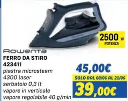 Orizzonte Rowenta FERRO DA STIRO 423411 offerta