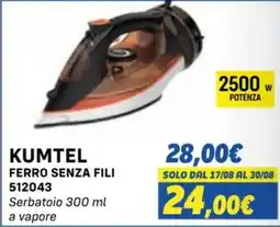 Orizzonte KUMTEL FERRO SENZA FILI offerta