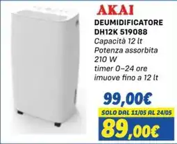 Orizzonte AKAI DEUMIDIFICATORE offerta