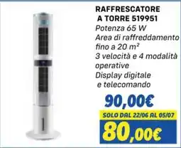 Orizzonte RAFFRESCATORE A TORRE 519951 offerta
